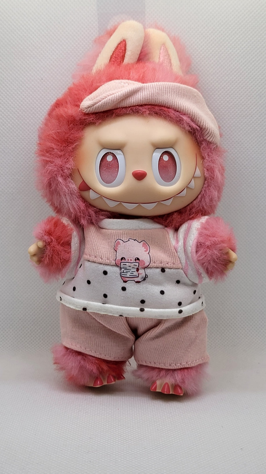 Labubu Sweet Bear – Pink Polka Edition