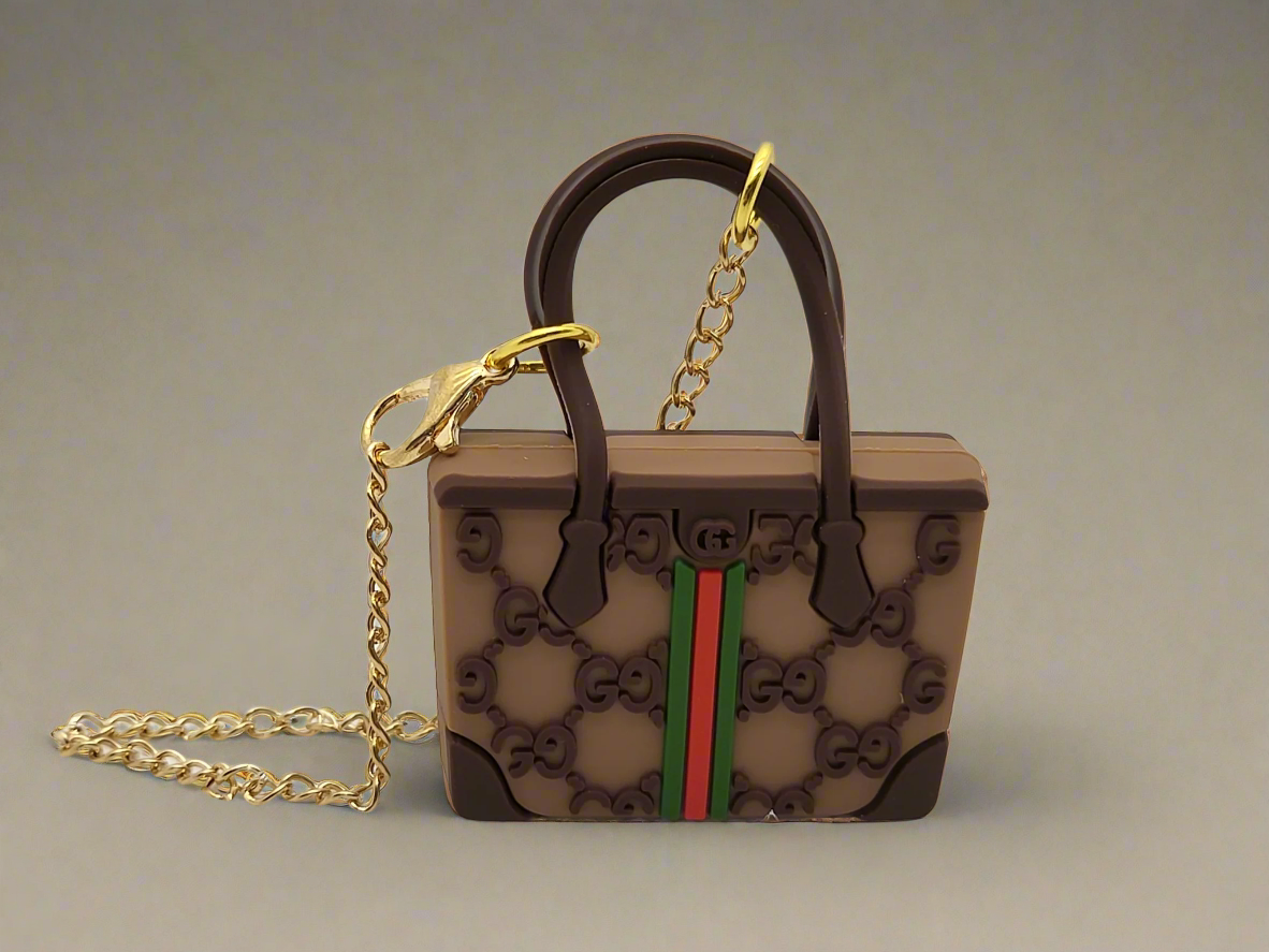 Labubu Luxe Mini Tote – GG Stripe Editio