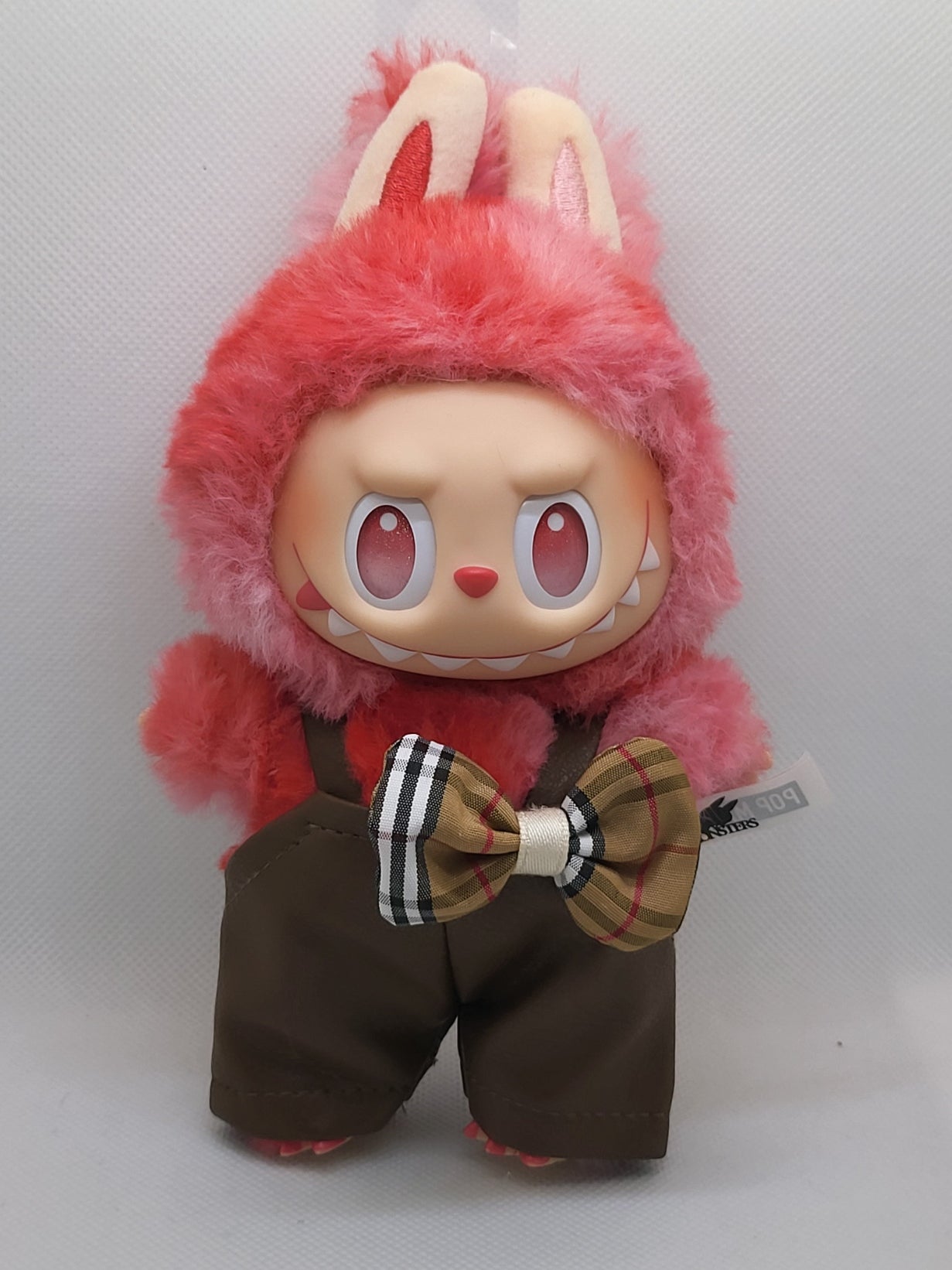 Labubu Classic Charm – Brown Bow Edition
