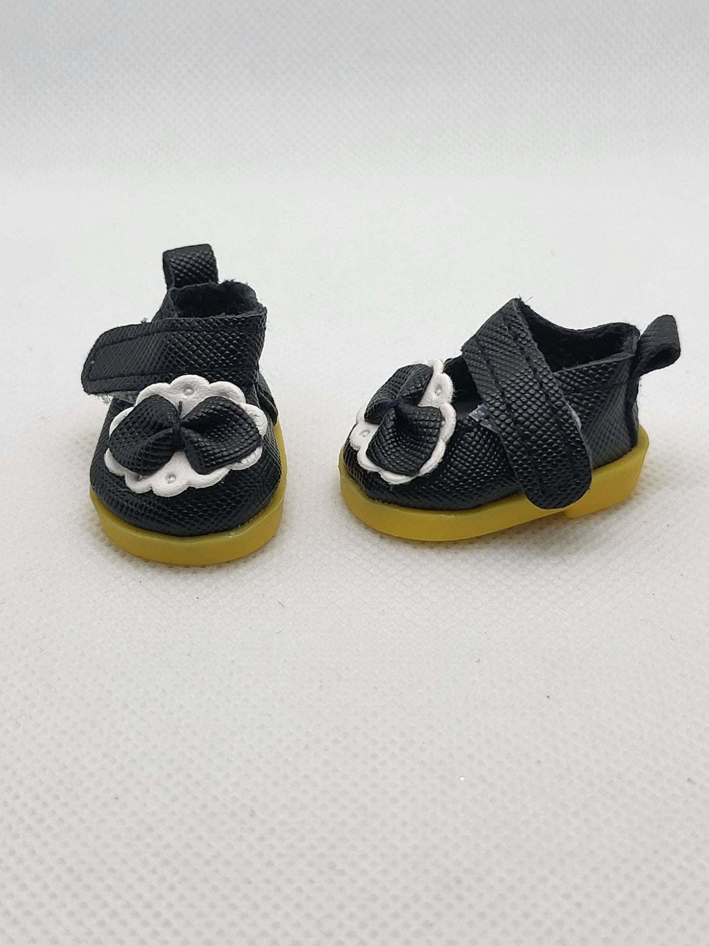 Labubu Blossom Shoes – Black & White Edition