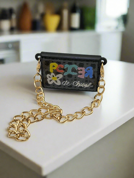 Labubu Luxe Mini Bag – Graffiti Black Edition