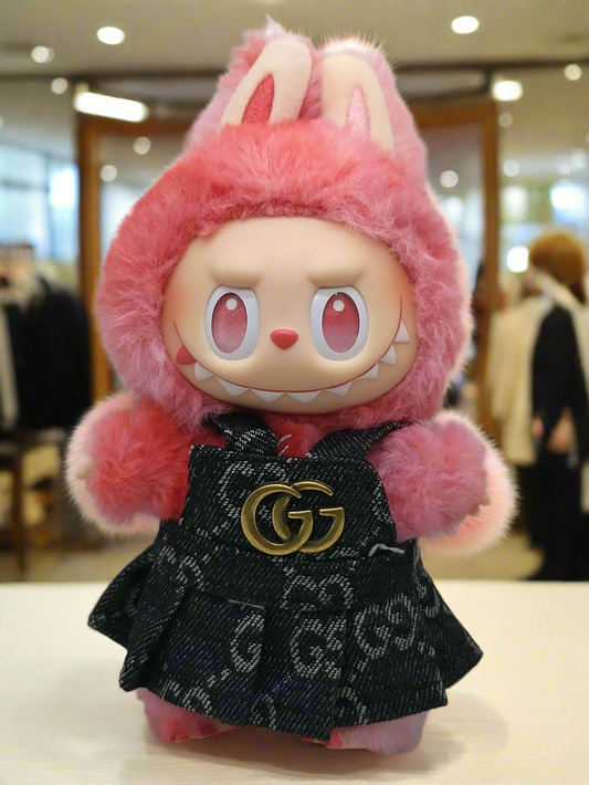 Labubu Couture Luxe – GG Black Edition