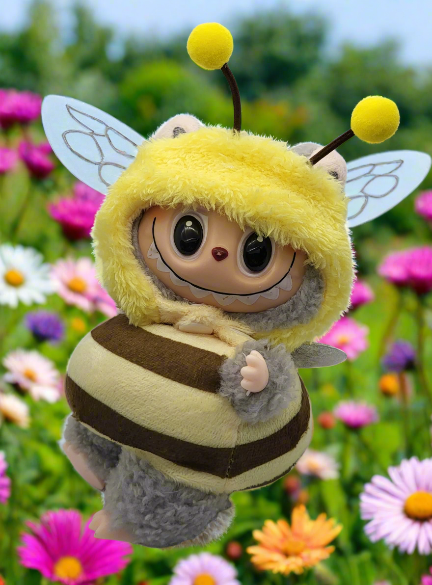 Labubu Outfit - Yellow Bee Set
