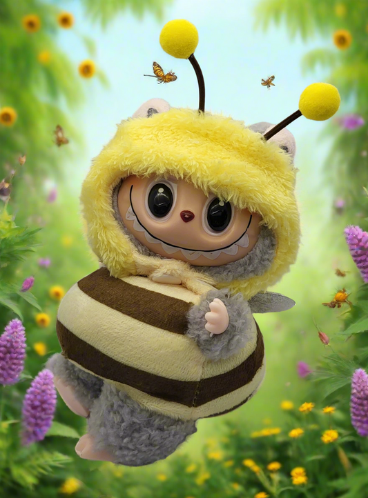 Labubu Outfit - Yellow Bee Set