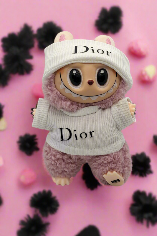 labubu dressed in Dior